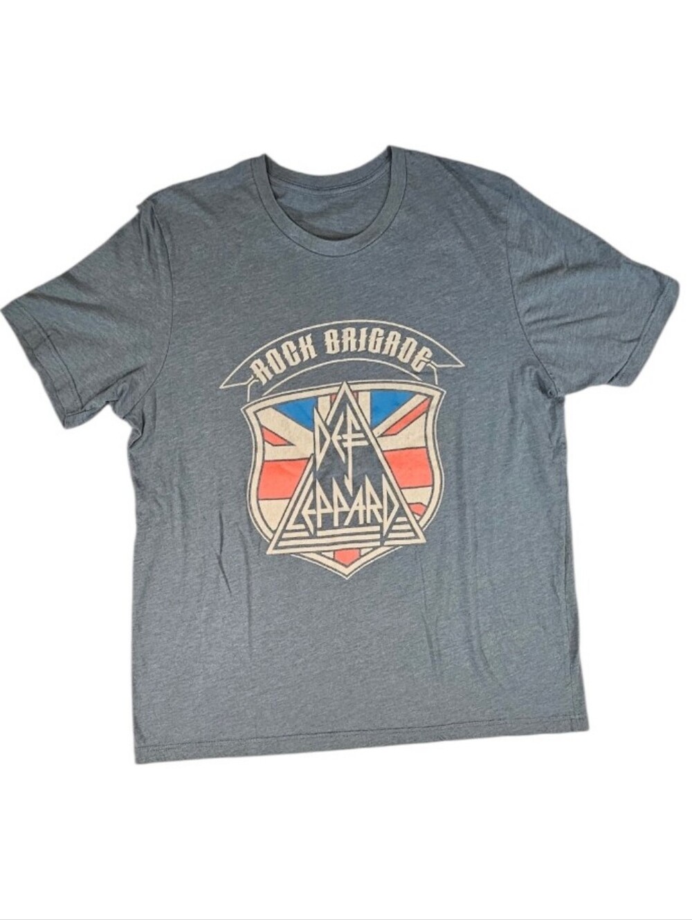 Def Leppard Men's XL Rock Brigade Graphic T-Shirt From 2022 Tour